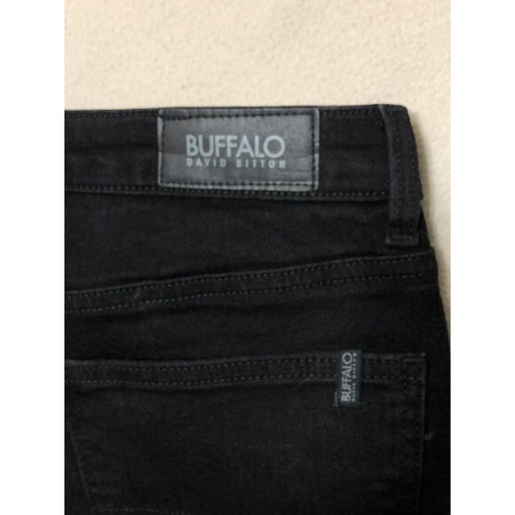 Buffalo David Bitton Jeans Womens 29 Jayden High Rise Straight Black Denim - Picture 5 of 8